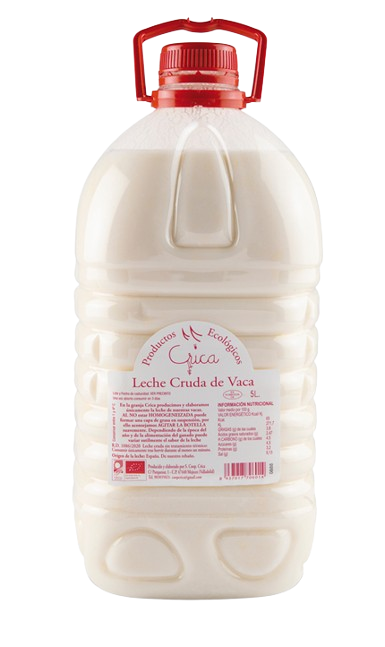 GARRAFA DE LECHE CRUDA